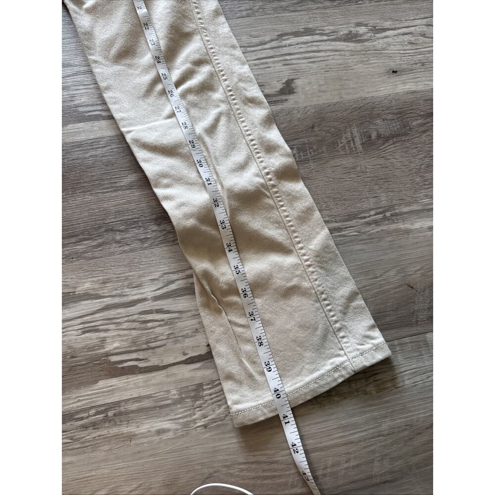Banana Republic Factory Women 24/00 TALL Beige High Rise Straight Chino - Picture 2 of 9
